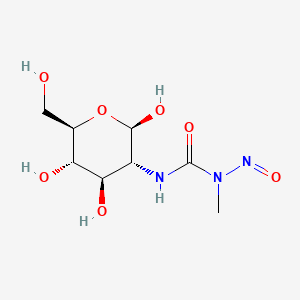 molecular formula C8H15N3O7 B10780966 beta-Streptozocin CAS No. 66395-17-3