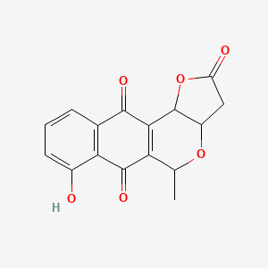 molecular formula C16H12O6 B10781839 Antibiotic U-19,718 CAS No. 29394-61-4