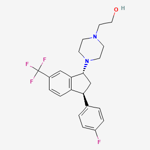 molecular formula C22H24F4N2O B10781855 Tefludazine CAS No. 80680-06-4