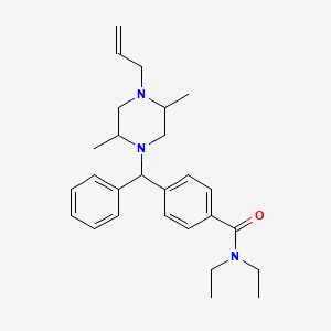 molecular formula C27H37N3O B10781869 Snc 162;snc-162 CAS No. 1217811-53-4