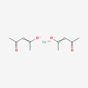 molecular formula C10H14CoO4 B10781976 Cobalt(2+);4-oxopent-2-en-2-olate 