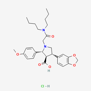 molecular formula C29H39ClN2O6 B10782071 Atrasentan hydrochloride CAS No. 2984284-99-1