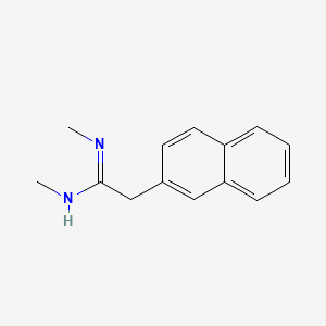 molecular formula C14H16N2 B10782224 Napactadine CAS No. 76631-45-3