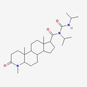 molecular formula C27H45N3O3 B10782267 Turosteride (-)-enantiomer 