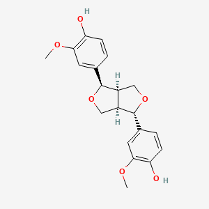 B10783045 Epipinoresinol CAS No. 18779-41-4