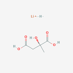 molecular formula C5H9LiO5 B10783097 D-(-)-Citramalic Acid (lithium salt) 