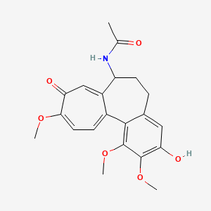 N-(3-hydroxy-1,2,10-trimethoxy-9-oxo-6,7-dihydro-5H-benzo[a]heptalen-7-yl)acetamide