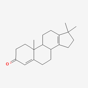 10,17,17-Trimethyl-1,2,6,7,8,9,11,12,15,16-decahydrocyclopenta[a]phenanthren-3-one