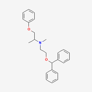 molecular formula C25H29NO2 B10784702 Prenoverine CAS No. 66022-25-1