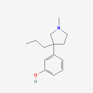 molecular formula C14H21NO B10784773 Profadol CAS No. 13104-68-2