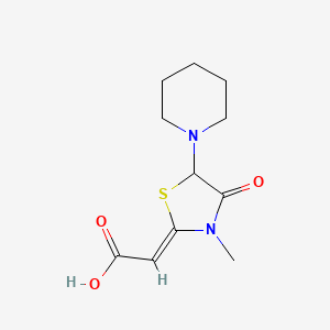 molecular formula C11H16N2O3S B10784803 Ozolinone CAS No. 67565-42-8