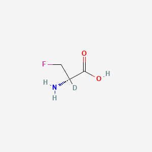 molecular formula C3H6FNO2 B10784852 Fludalanine CAS No. 97613-64-4