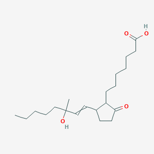 15-Hydroxy-15-methyl-9-oxoprost-13-en-1-oic acid