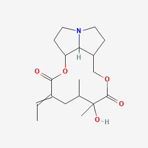 12-Hydroxy-1,2-dihydrosenecionan-11,16-dione