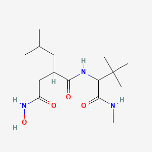 molecular formula C15H29N3O4 B10785011 Collagenase inhibitor 