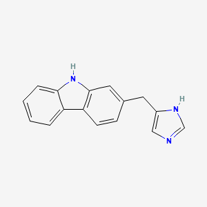 2-(1H-imidazol-5-ylmethyl)-9H-carbazole