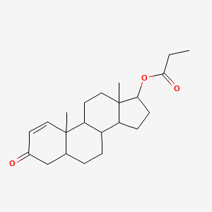 molecular formula C22H32O3 B10785084 Androstenonol propionate 