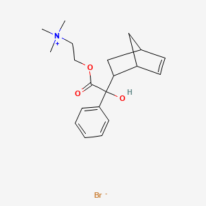 molecular formula C20H28BrNO3 B10785124 Endobenzyline bromide CAS No. 52080-56-5