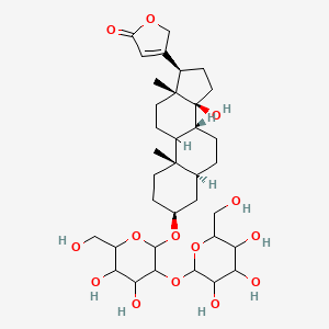 molecular formula C35H54O14 B10785160 Uzarin 