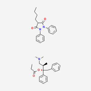 molecular formula C41H49N3O4 B10785243 Proxifezone CAS No. 34427-79-7