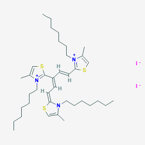 molecular formula C38H61I2N3S3 B10785408 Photosensitizer 101 iodide 