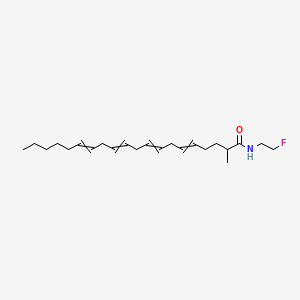 N-(2-fluoroethyl)-2-methylicosa-5,8,11,14-tetraenamide