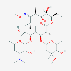 molecular formula C38H70N2O13 B10785483 Erythromycin A 9-methoxime 