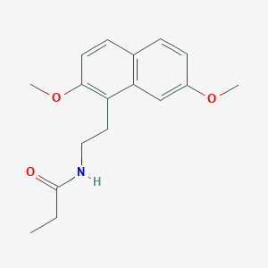 N-[2-(2,7-Dimethoxy-naphthalen-1-yl)-ethyl]-propionamide