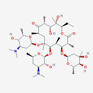 molecular formula C44H80N2O15 B10785579 Megalomicin 