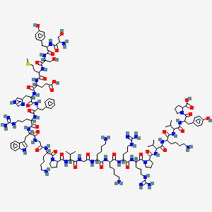 molecular formula C136H210N40O31S B10785690 Tetracosactide acetate 