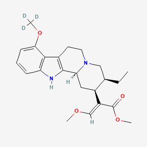 molecular formula C23H30N2O4 B10785887 Mitragynine-d3 