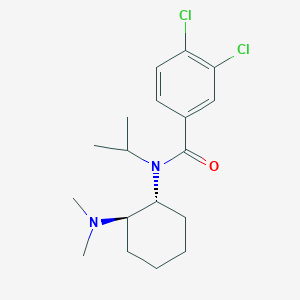 trans-3,4-dichloro-N-2-(dimethylamino)cyclohexyl)-N-isopropylbenzamide