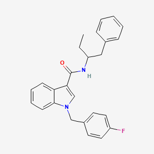 1-(4-fluorobenzyl)-N-(1-phenylbutan-2-yl)-1H-indole-3-carboxamide