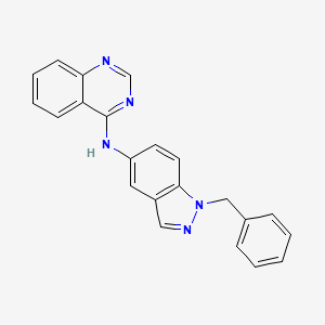 (1-Benzyl-1H-indazol-5-yl)-quinazolin-4-yl-amine