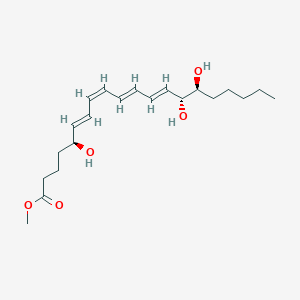 molecular formula C21H34O5 B10786680 Lipoxin B4 methyl ester 