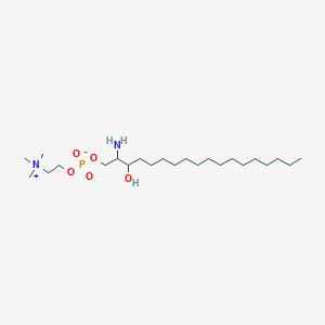 (2-amino-3-hydroxyoctadecyl) 2-(trimethylazaniumyl)ethyl phosphate