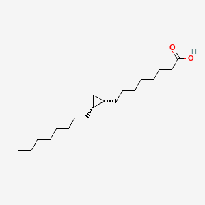 molecular formula C19H36O2 B10786784 9S,10R-methylene-octadecanoic acid 
