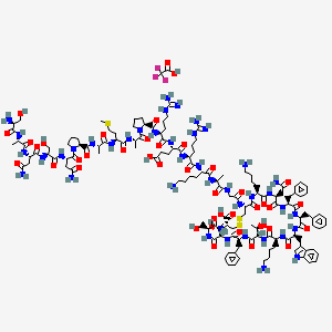 molecular formula C139H208F3N41O41S3 B10787151 Somatostatin-28 Trifluoroacetate 