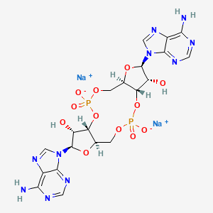 molecular formula C20H22N10Na2O12P2 B10787271 c-di-AMP disodium 