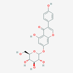 molecular formula C21H20O10 B10787296 Genistein 7-glucoside 