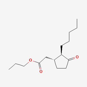 molecular formula C15H26O3 B10787362 Prohydrojasmon CAS No. 178602-66-9