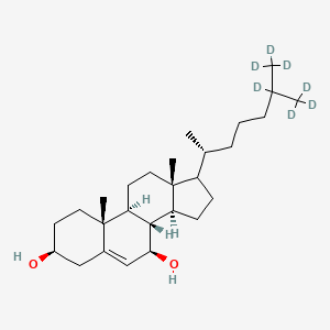 molecular formula C27H46O2 B10787467 7b-Hydroxy Cholesterol-d7 