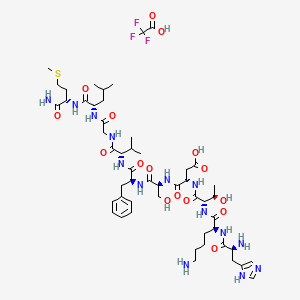 molecular formula C52H81F3N14O16S B10787649 Neurokinin A TFA 