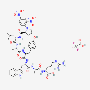 Dnp-PLAYWAR (trifluoroacetate salt)