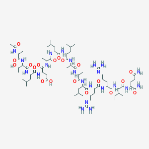 molecular formula C69H124N22O19 B10787821 Atldallaal rriq 