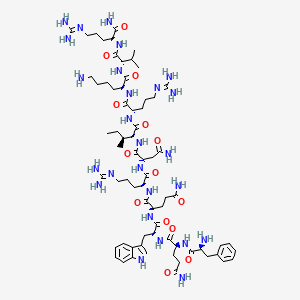 L-Argininamide,L-phenylalanyl-L-glutaminyl-L-tryptophyl-L-glutaminyl-L-arginyl-L-asparaginyl-L-isoleucyl-L-arginyl-L-lysyl-L-valyl-