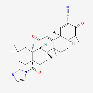 molecular formula C34H43N3O3 B10787984 CDDO Im 