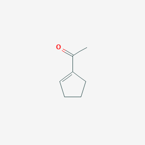 molecular formula C7H10O B107880 1-乙酰基-1-环戊烯 CAS No. 16112-10-0
