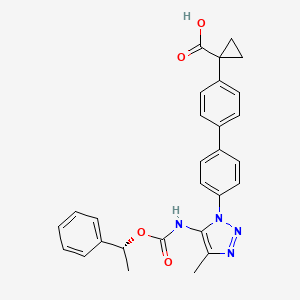 molecular formula C28H26N4O4 B10788058 LPA1 receptor antagonist 1 