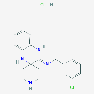 molecular formula C19H22Cl2N4 B10788239 Liproxstatin-1 hydrochloride 